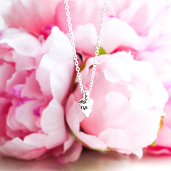 Dainty Acorn Necklace - Picture 3 of 7